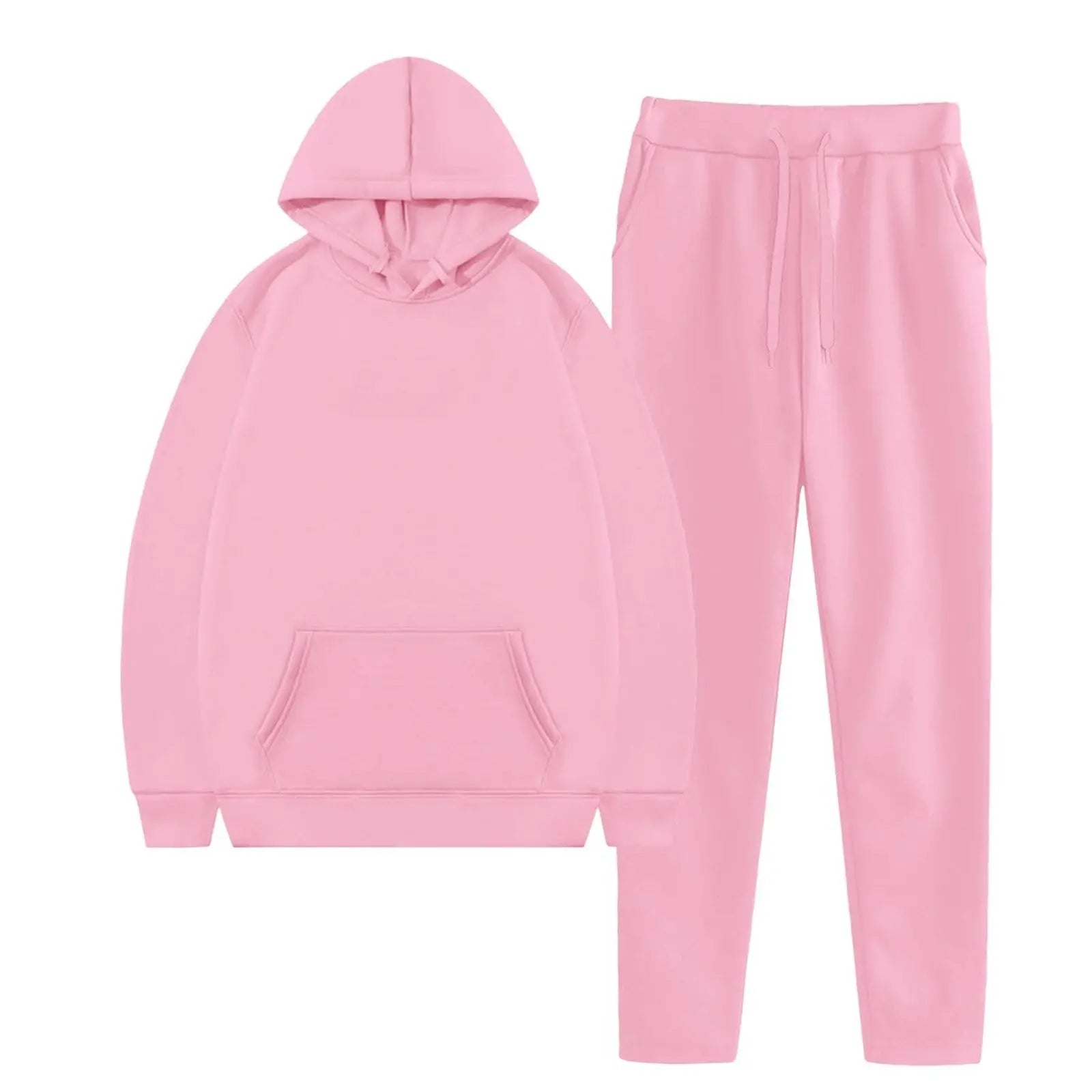 2 PiecePullover Tops And Wide Leg Pants Sweatsuit