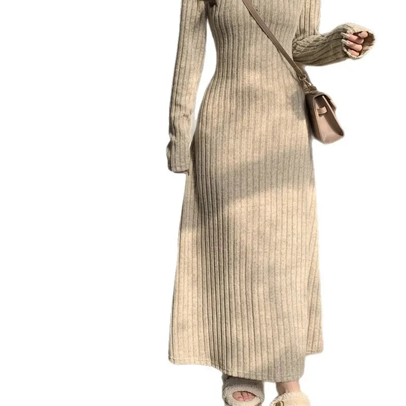 Long Sleeve Knitted Dress