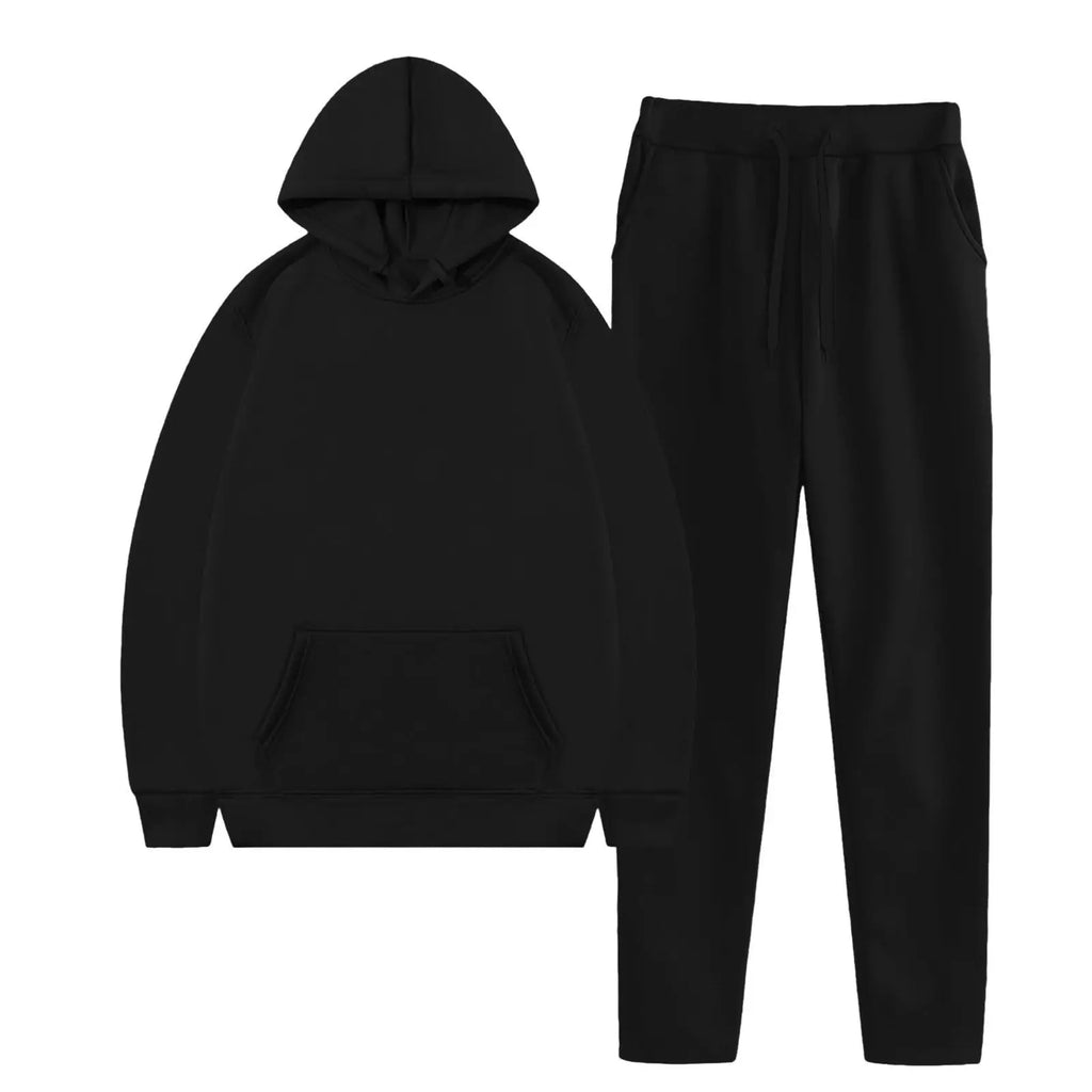 2 PiecePullover Tops And Wide Leg Pants Sweatsuit