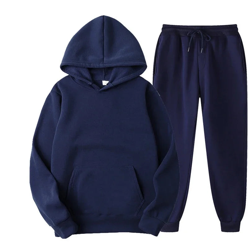 Two Piece Casual Hoodie Set