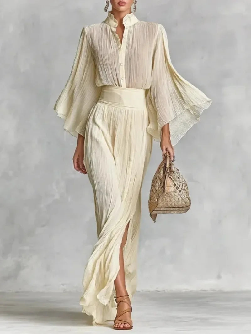 Ruffles 2-Piece Skirt Set