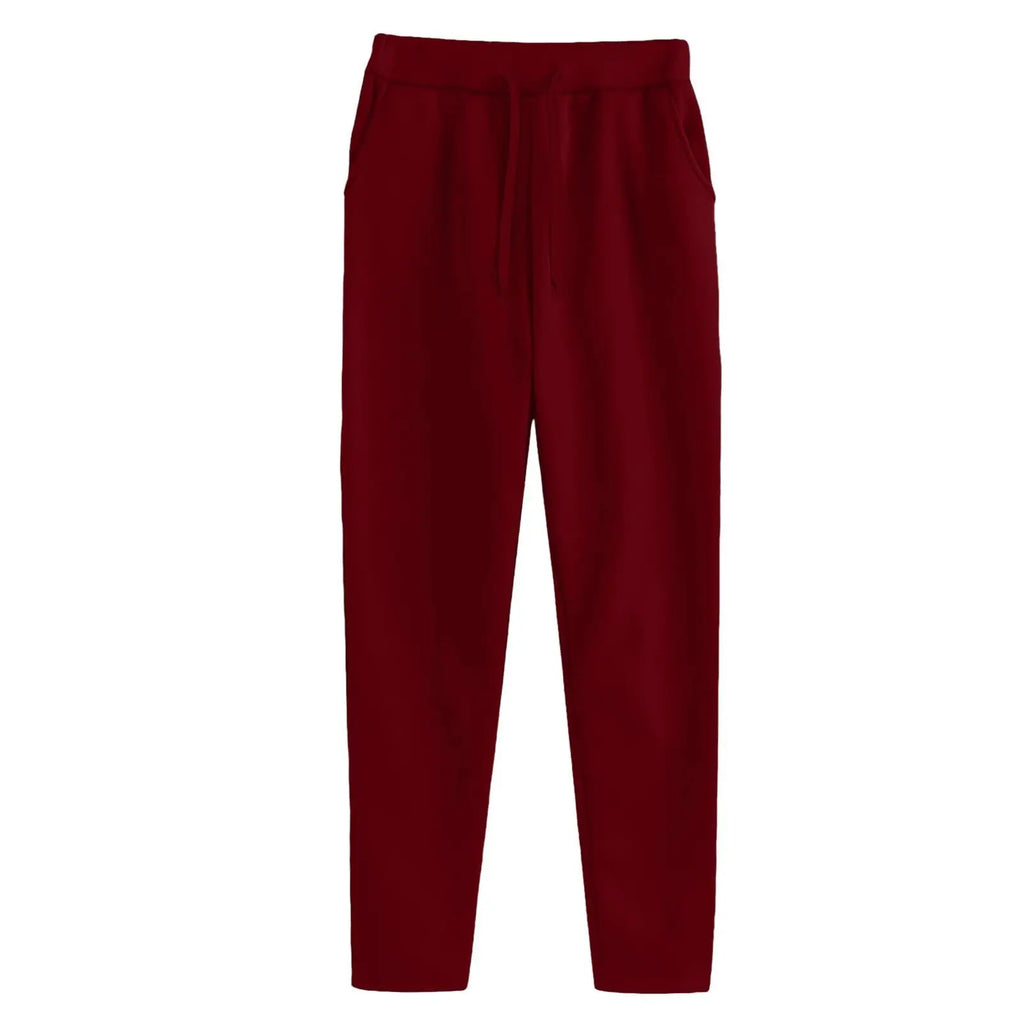 2 PiecePullover Tops And Wide Leg Pants Sweatsuit