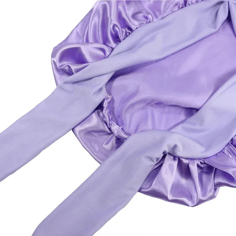 Silk-Blend Satin Hair Bonnet