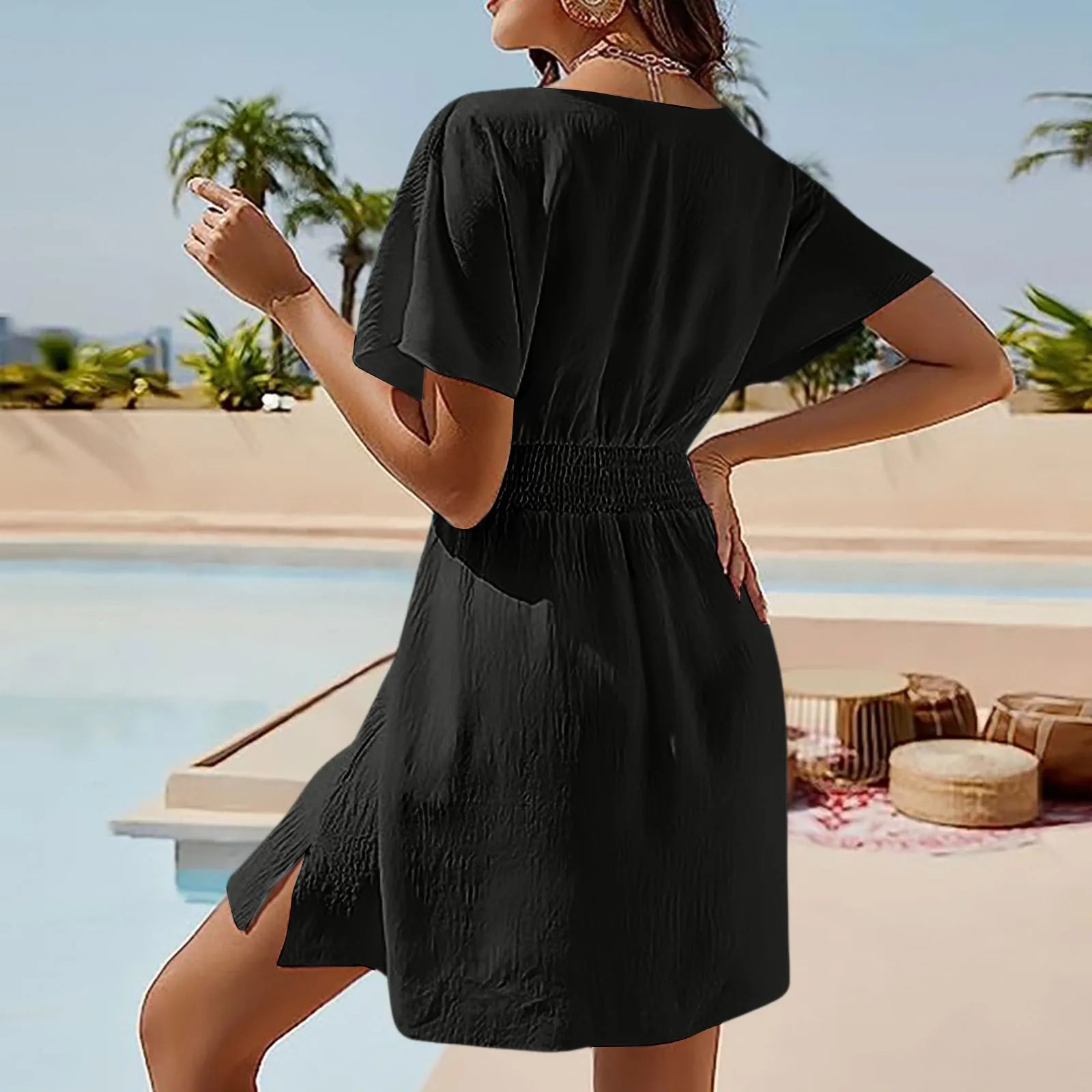 Flowy Casual Beach Cover Up
