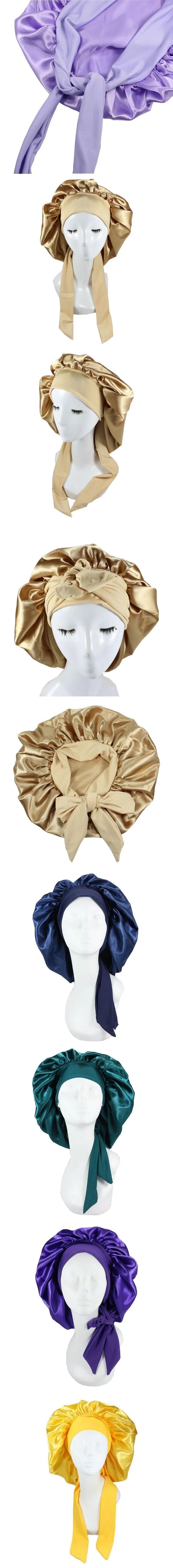 Silk-Blend Satin Hair Bonnet
