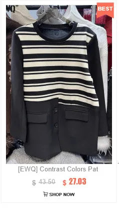 Casual Long Sleeve Sweater And High Waist Trousers Knit Set