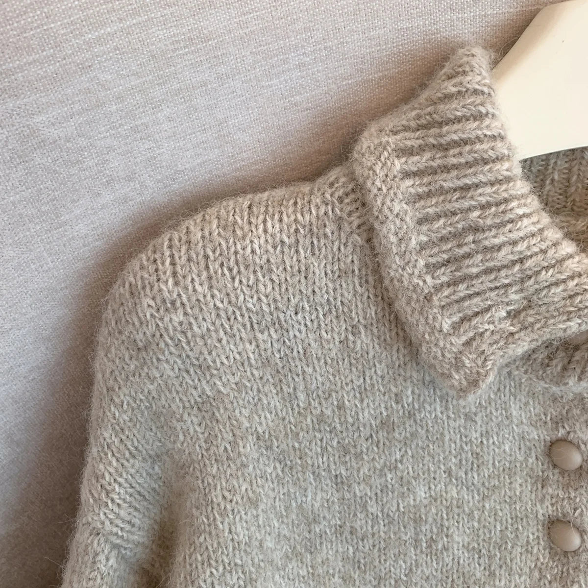 Turtleneck Cardigan Sweater