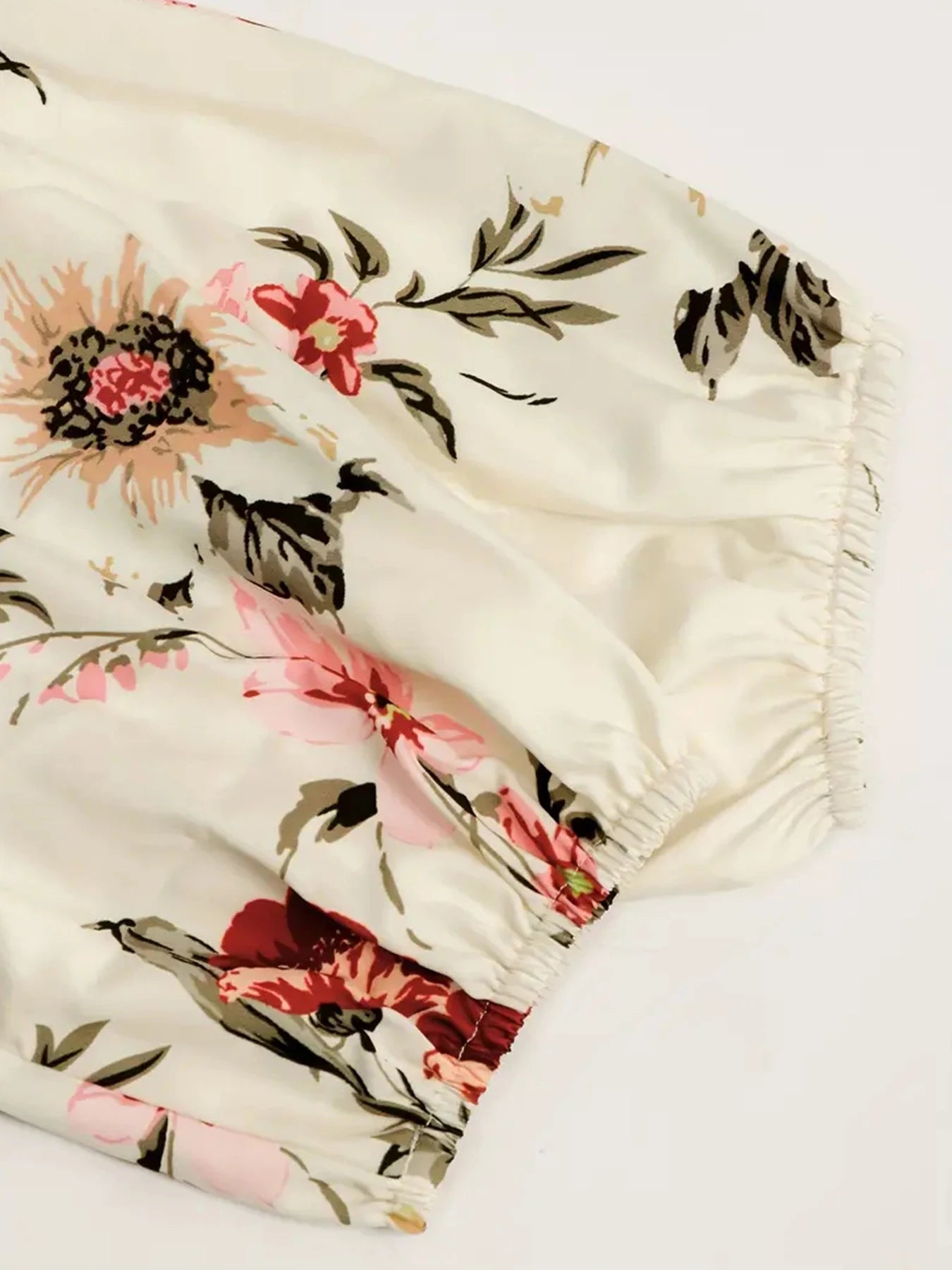 Elegant Floral Print Dress