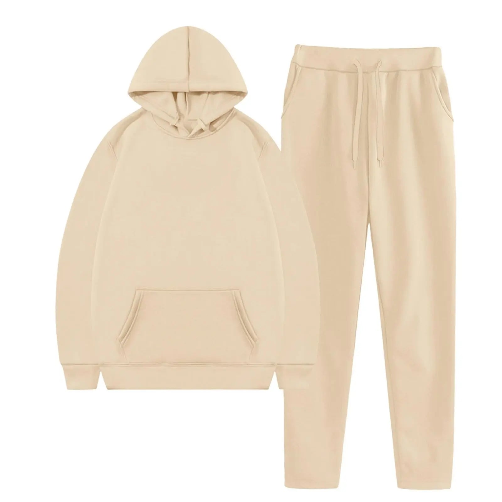2 PiecePullover Tops And Wide Leg Pants Sweatsuit