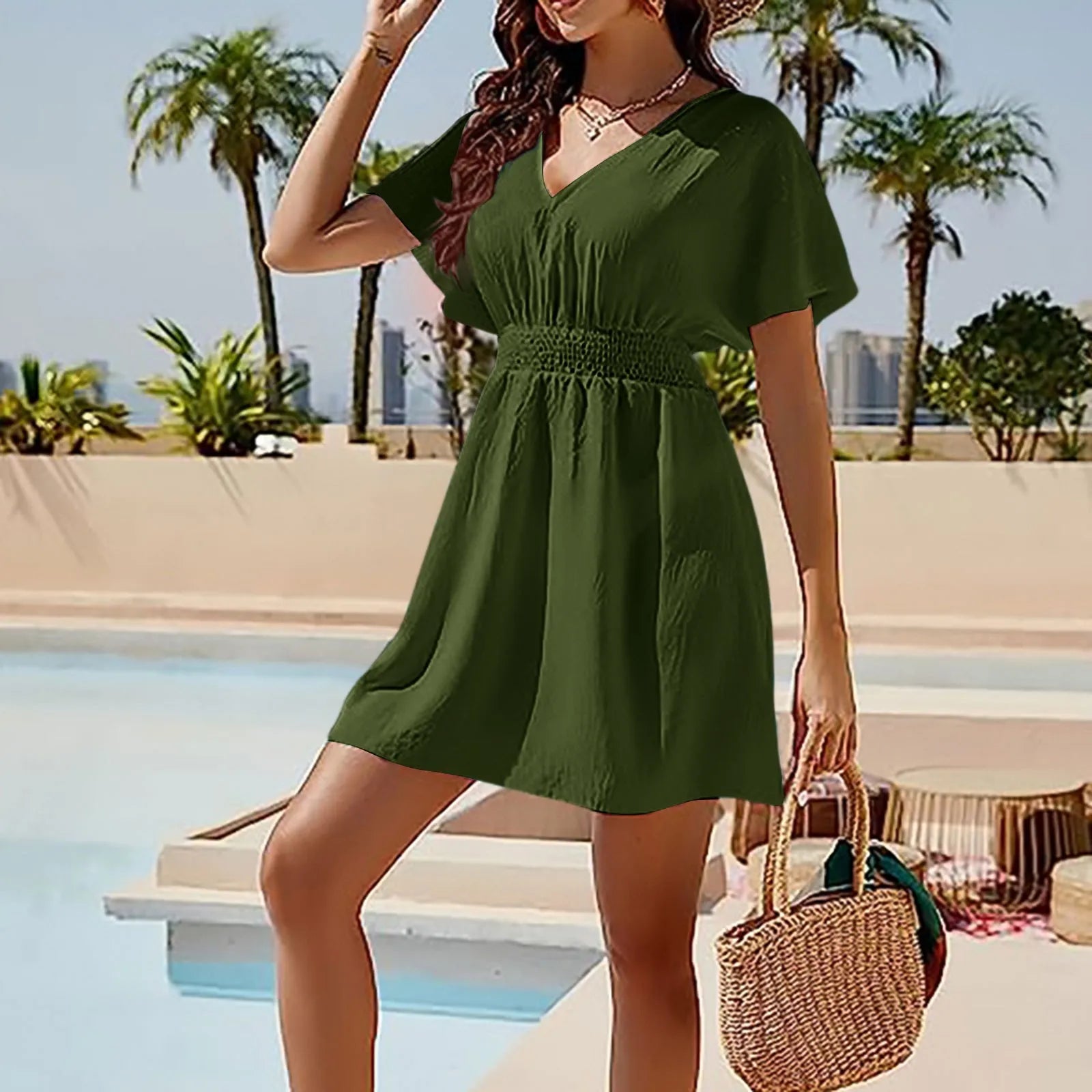 Flowy Casual Beach Cover Up