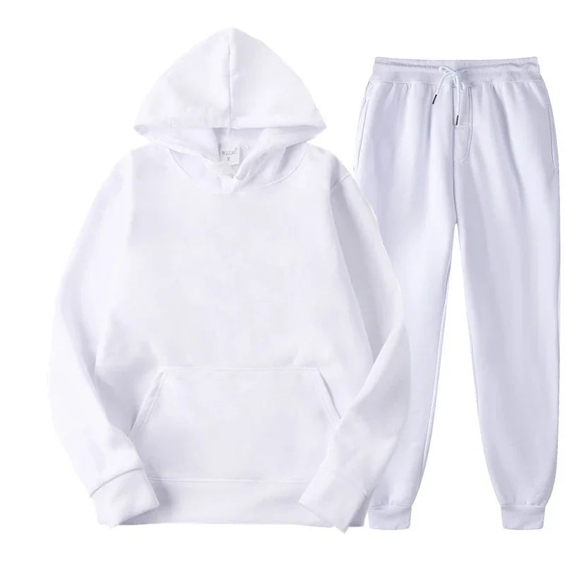 Two Piece Casual Hoodie Set