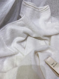 Women's 100% pure cashmere free collar slim sweater