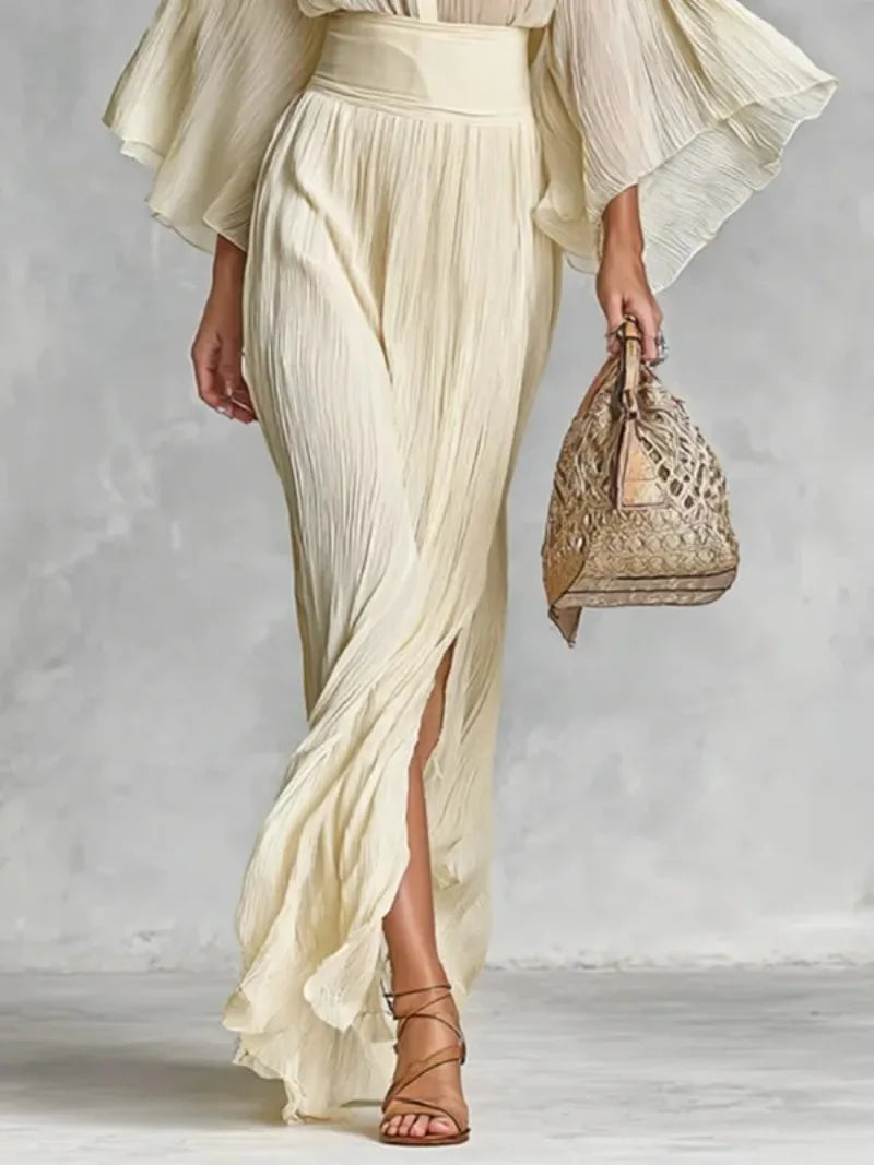 Ruffles 2-Piece Skirt Set