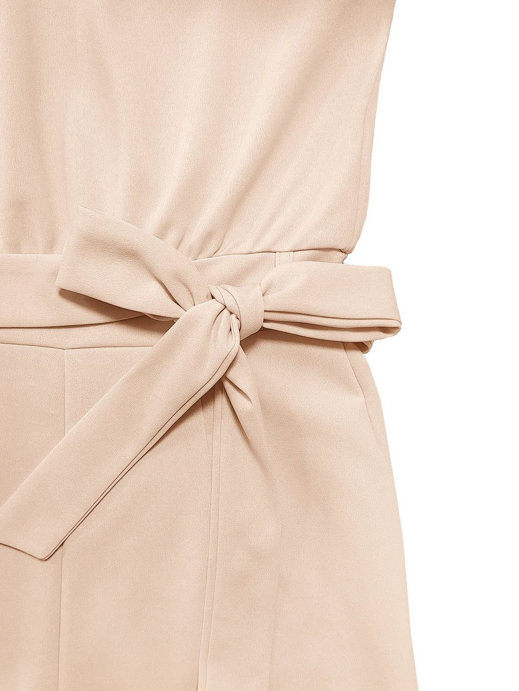 Women's Belted Wide-Leg Jumpsuit