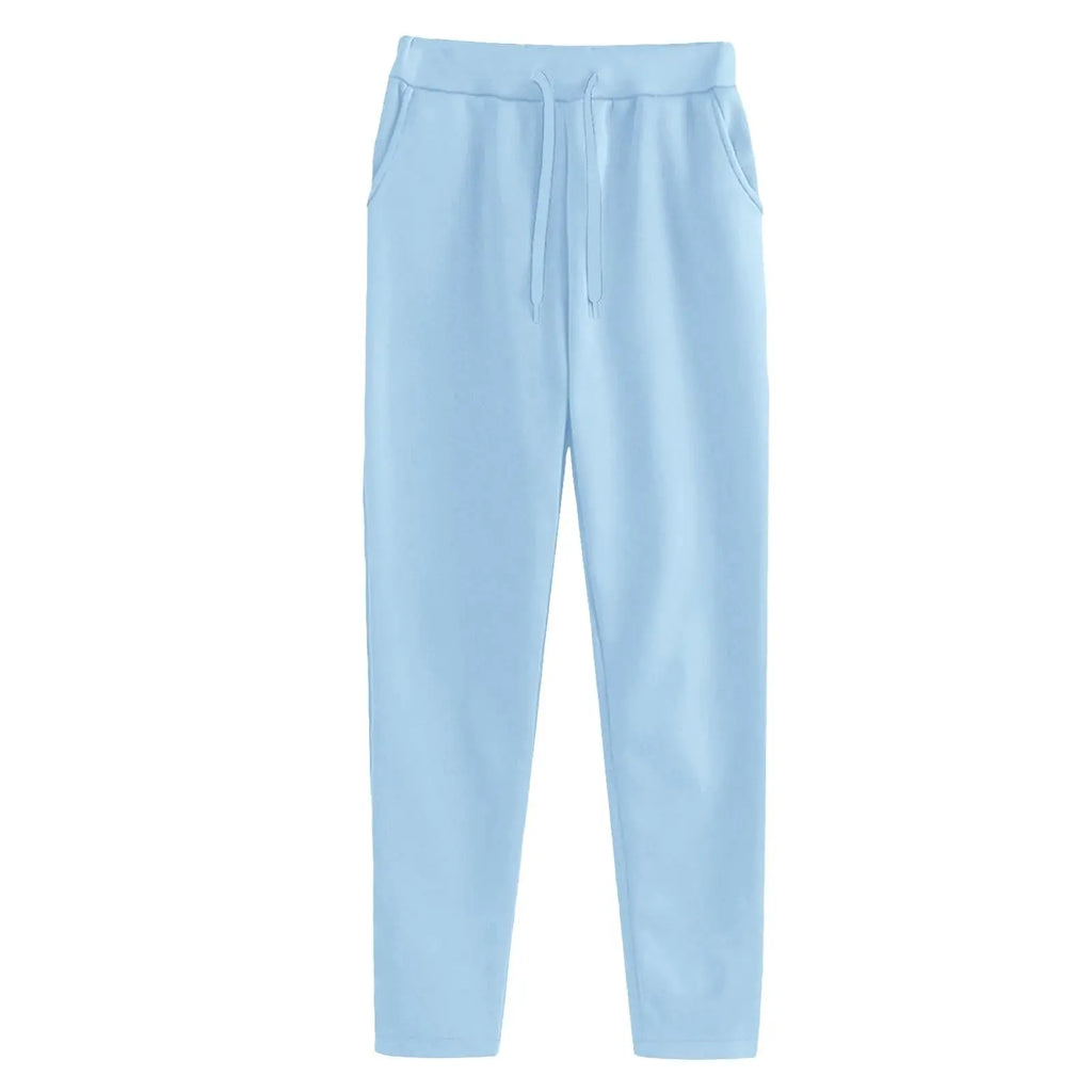 2 PiecePullover Tops And Wide Leg Pants Sweatsuit