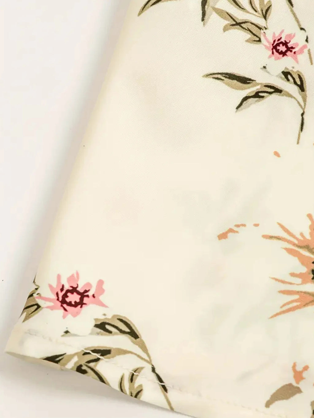 Elegant Floral Print Dress