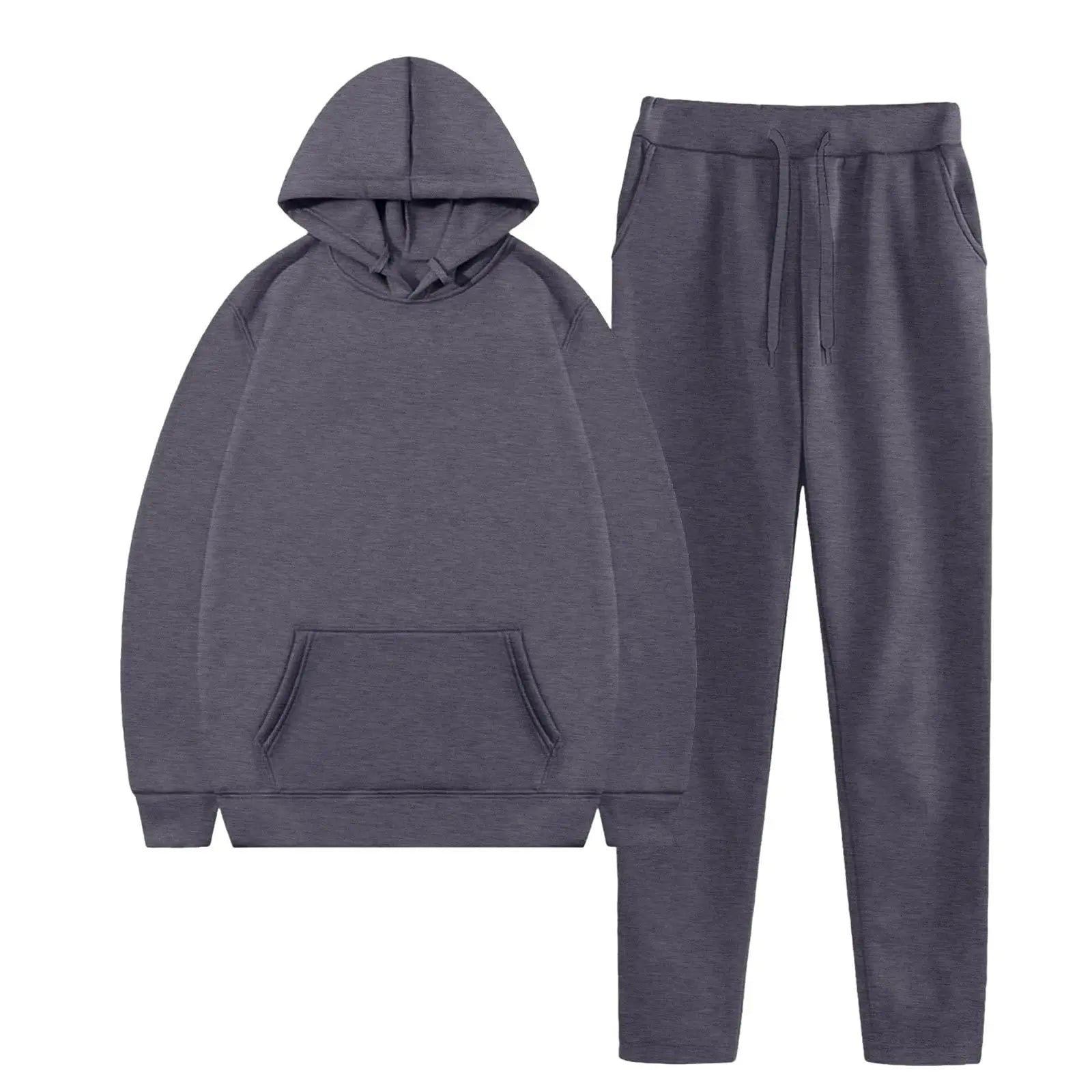2 PiecePullover Tops And Wide Leg Pants Sweatsuit