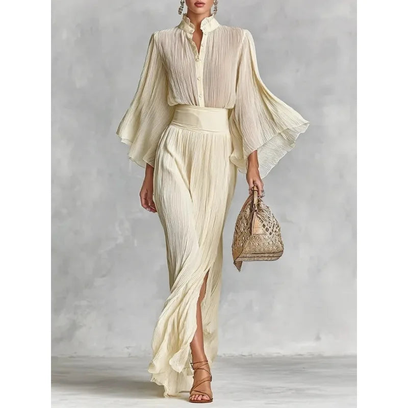 Ruffles 2-Piece Skirt Set
