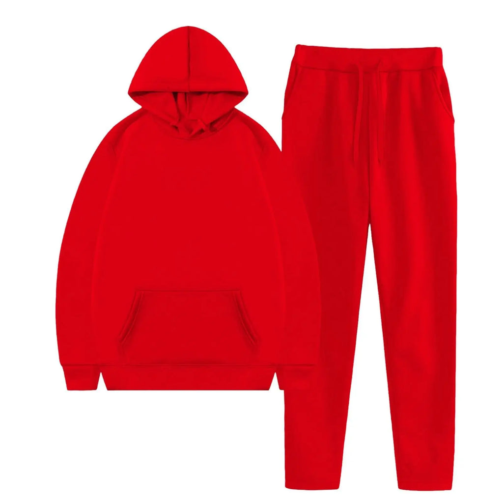 2 PiecePullover Tops And Wide Leg Pants Sweatsuit