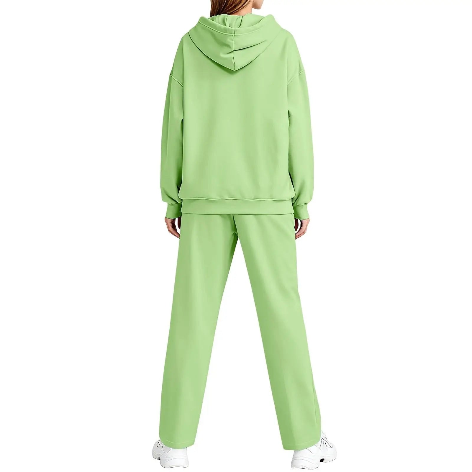 2 PiecePullover Tops And Wide Leg Pants Sweatsuit