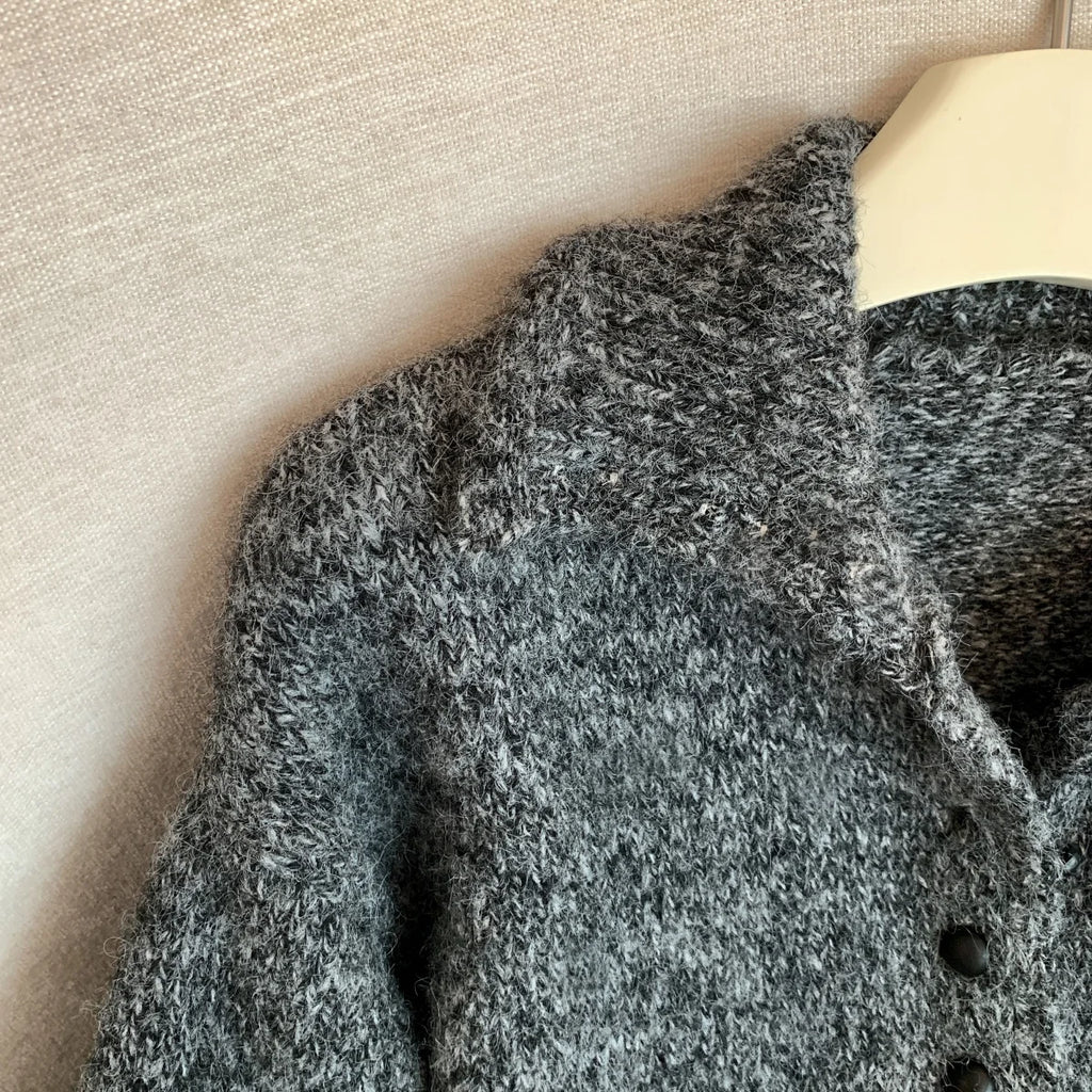 Turtleneck Cardigan Sweater
