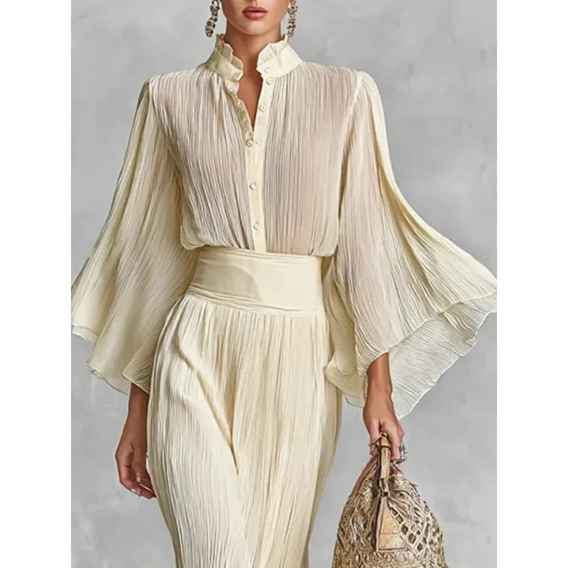 Ruffles 2-Piece Skirt Set