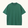 Plus Size Heavy-weight Cotton Blend Crewneck Short-sleeve T-Shirt Shirt