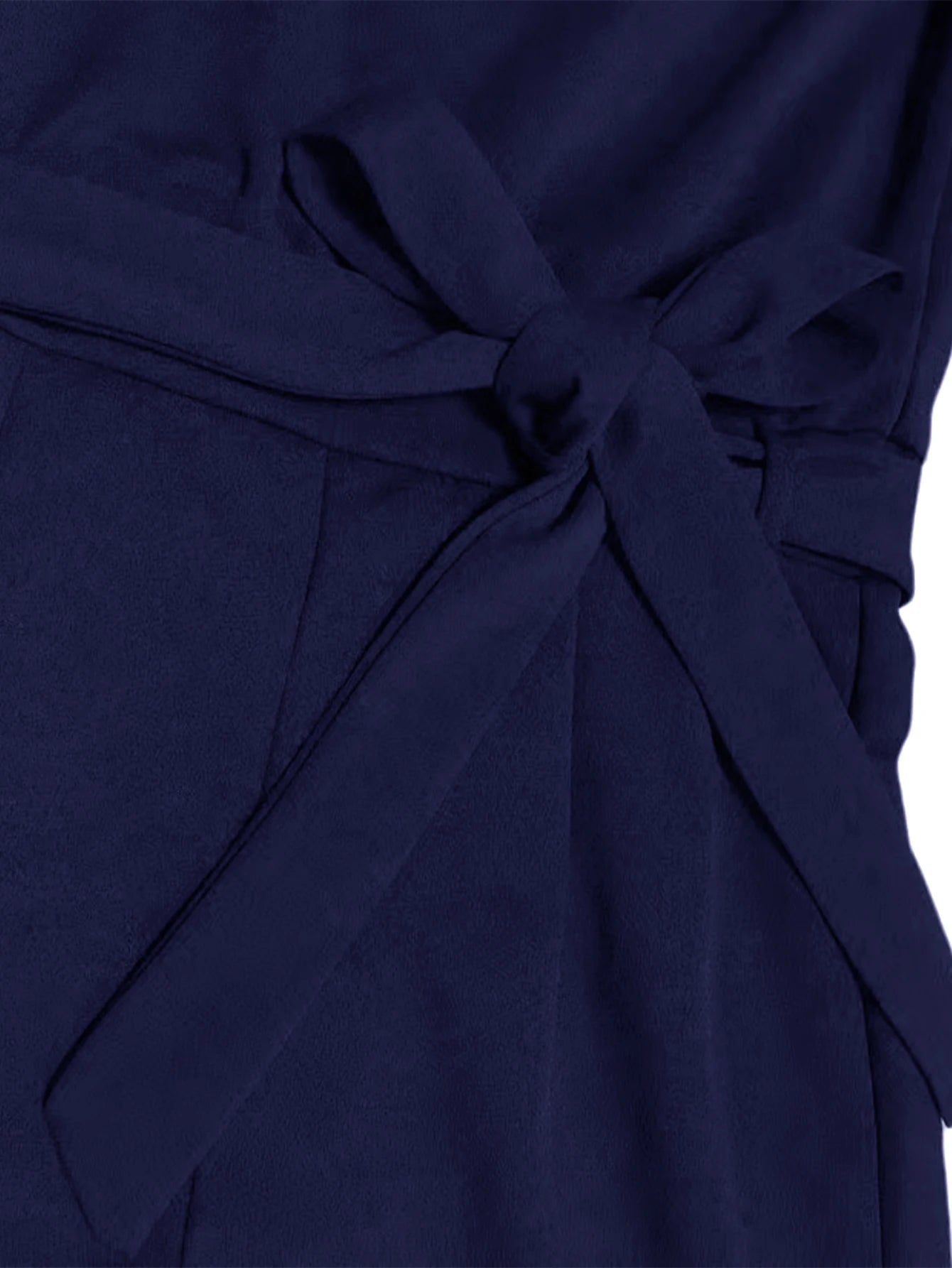 Women's Belted Wide-Leg Jumpsuit
