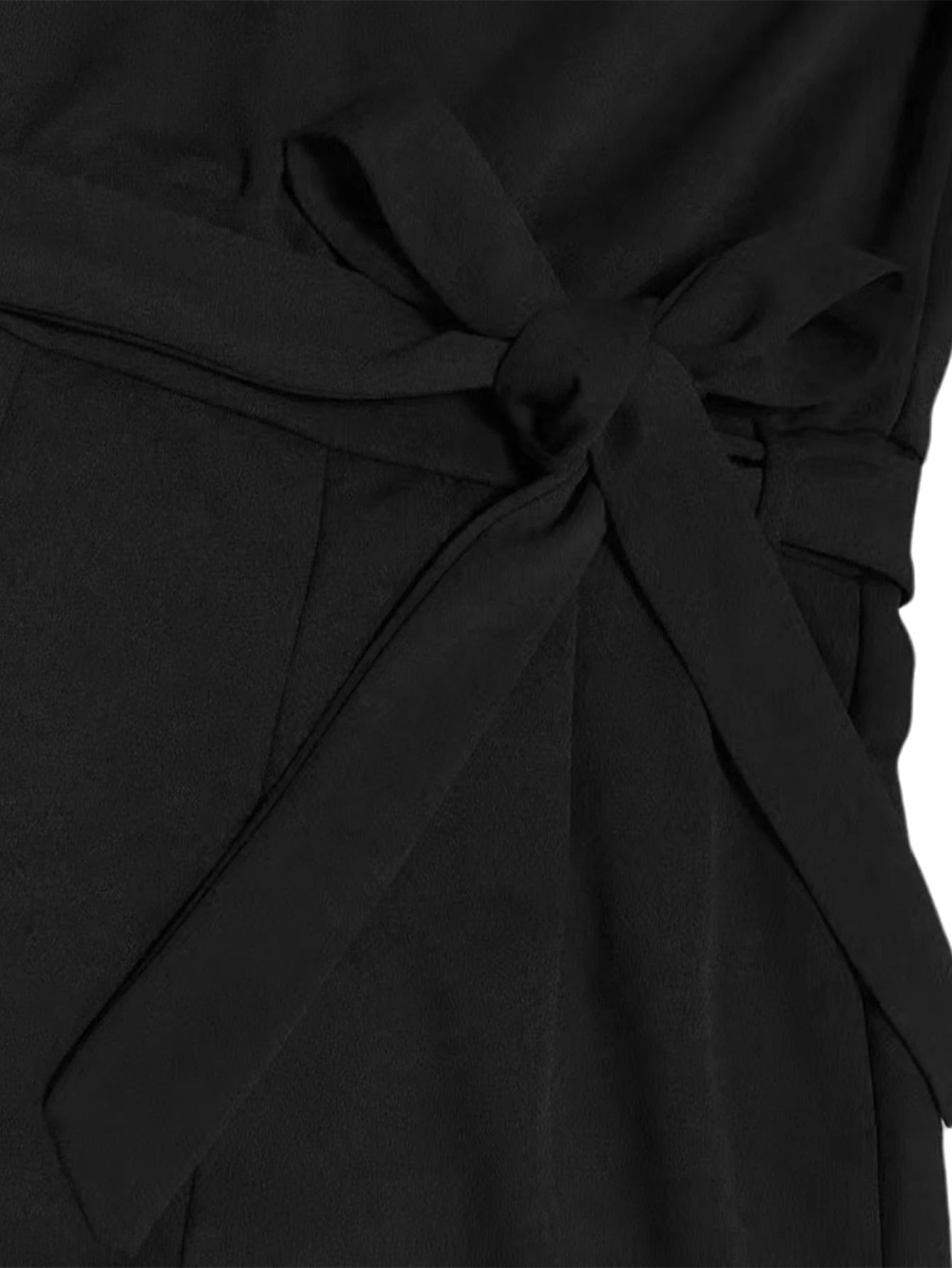 Women's Belted Wide-Leg Jumpsuit