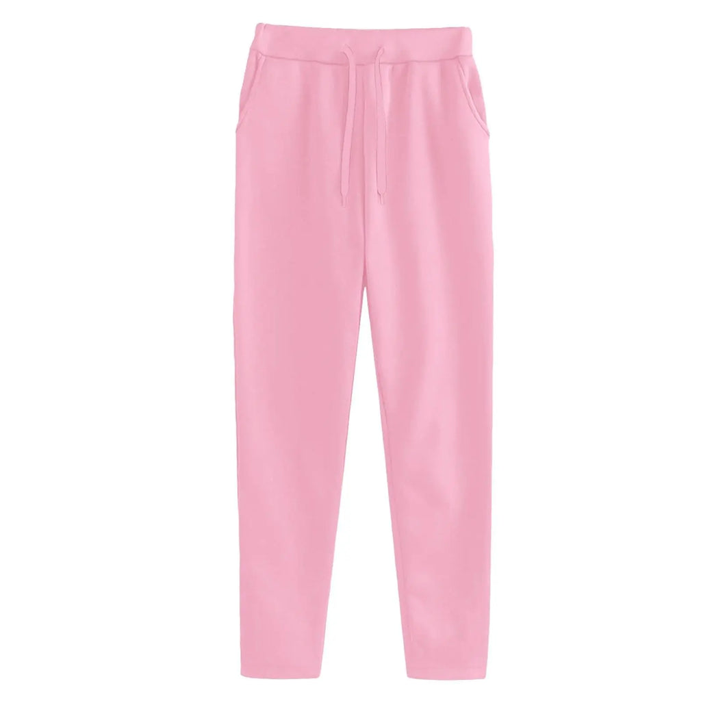 2 PiecePullover Tops And Wide Leg Pants Sweatsuit