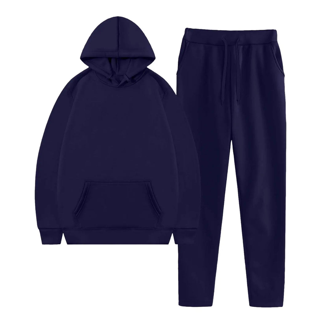 2 PiecePullover Tops And Wide Leg Pants Sweatsuit